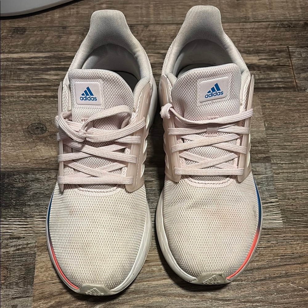 Adidas Light Pink Running Shoes in good condition